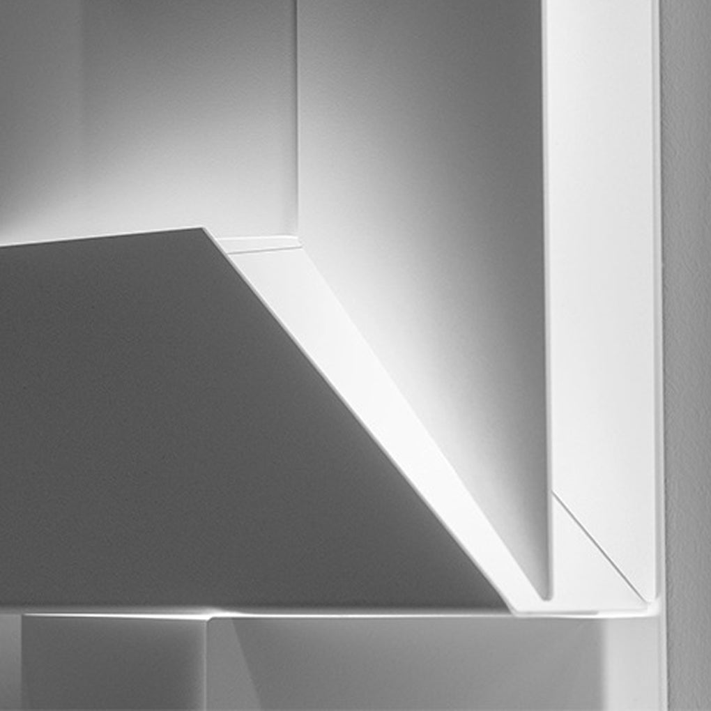 Nordic Minimalist Art Geometric Design Stepless Dimming LED Wall Lamp for Living Room - Lamp Outdoor