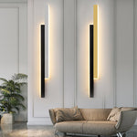 Nordic Minimalist Double Long LED Linear Lights Wall Lamp - Lamp Outdoor