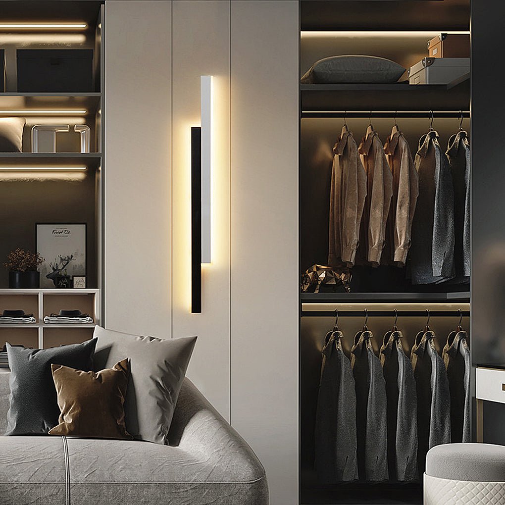 Nordic Minimalist Double Long LED Linear Lights Wall Lamp - Lamp Outdoor