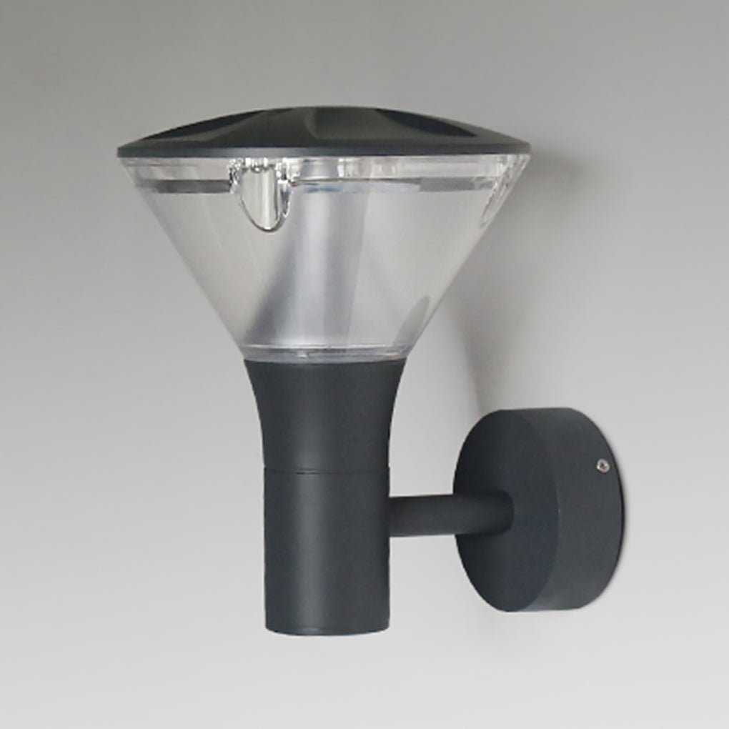 Versatile Round LED Nordic Outdoor Lighting - Wall or Post Lighting