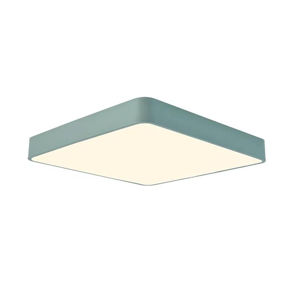 Square Modern Style Design Flush Mount Lighting Metal PVC Acrylic LED Bedroom Ceiling Lights - Lamp Outdoor