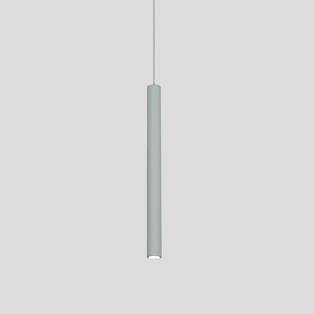 Thin Stick Shaped Black Pendant Light with Downlight Integrated LED Light - Lamp Outdoor