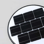 Outdoor Black LED Solar Lamp Post Street Light - Lamp Outdoor