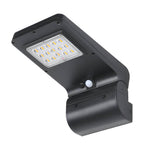Outdoor Black LED Solar Wall Lights - Lamp Outdoor