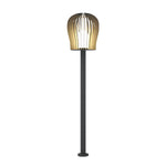 Sophisticated Waterproof LED Garden Post Lamp Cage Design Outdoor Lighting