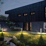 Outdoor Bollard Light Waterproof Garden Solar LED Landscape Lighting for Villa Courtyard