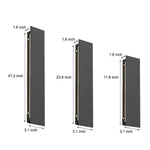 Outdoor Modern Waterproof LED Rectangular Wall Lights Wall - Lamp Outdoor