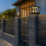 Outdoor Solar Waterproof Mountain Landscape Decorative Lighting Column Light - Lamp Outdoor