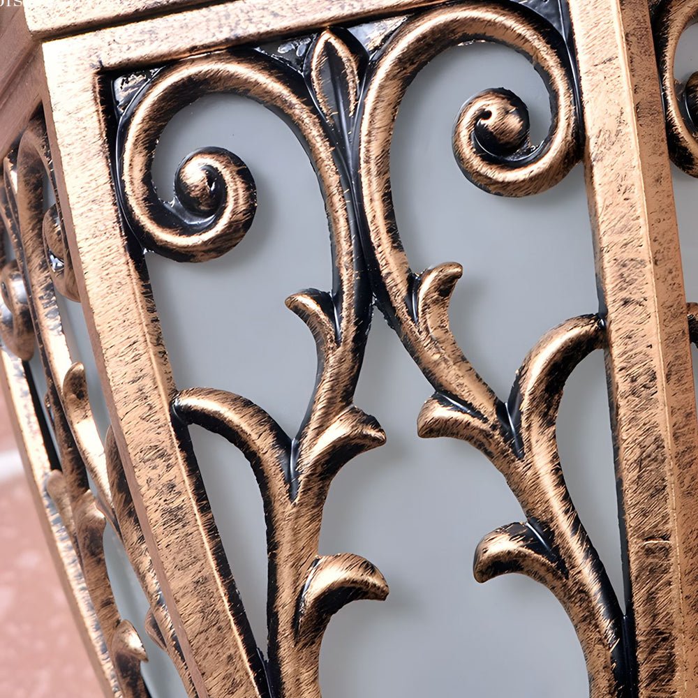 Outdoor Vintage Bronze Wall Light 1-light Wall-Mount Lantern - Lamp Outdoor