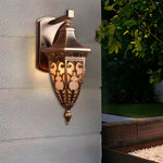 Outdoor Vintage Bronze Wall Light 1-light Wall-Mount Lantern - Lamp Outdoor