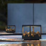 Outdoor Waterproof LED Courtyard Atmosphere Lamp Three - dimensional Landscape Design Courtyard Lamp