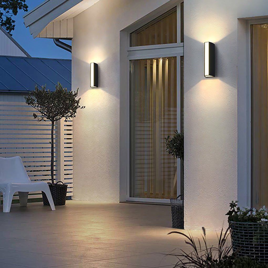 Outdoor Waterproof LED Exterior Wall Lights for Courtyard Garden Fence Decorative - Lamp Outdoor
