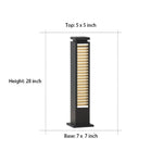 Outdoor Waterproof LED Post Lights Solar Landscape Decorative Lighting - Lamp Outdoor
