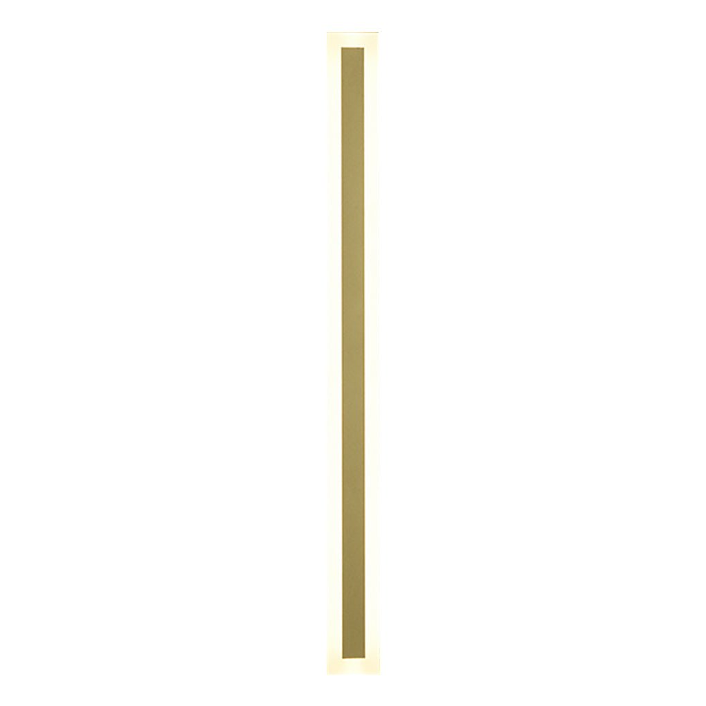 Outdoor Waterproof Rust - proof Minimalist Strip LED Wall Sconces Garden Light