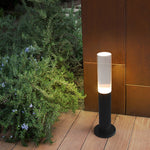 Transparent Acrylic Shade Aluminum Waterproof Modern Pathway Bollard Lights