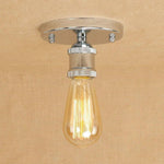 Frances Rustic Retro Metal Flush Mount Ceiling Light - Lamp Outdoor