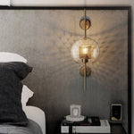 Personalized Creative Retro Industrial Style Corridor Bronze Glass Tank Wall Sconces - Lamp Outdoor