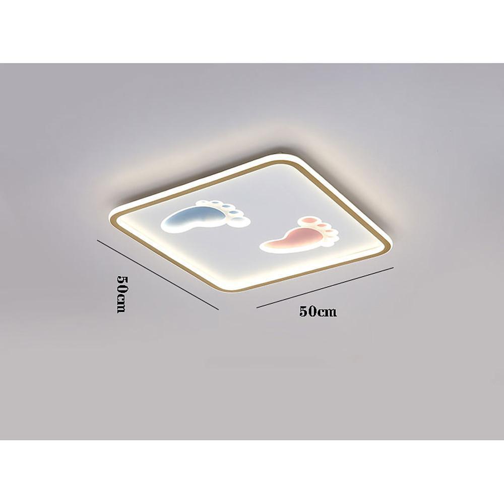 Feet Image Novelty Nordic Metal LED Flush Mount Ceiling Light for Bedroom - Lamp Outdoor