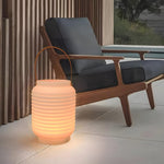 Portable LED RGB Outdoor Sound Lantern, USB/Solar - Lamp Outdoor