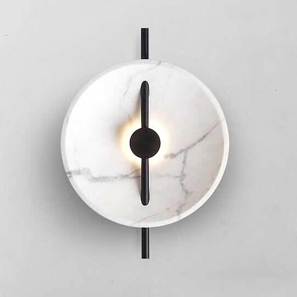 Postmodern Marble Wall Sconce Creative LED Bedside and Living Room Wall Lighting - Lamp Outdoor