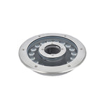 Professional fountain lighting fixture with multiple LED modules in circular arrangement