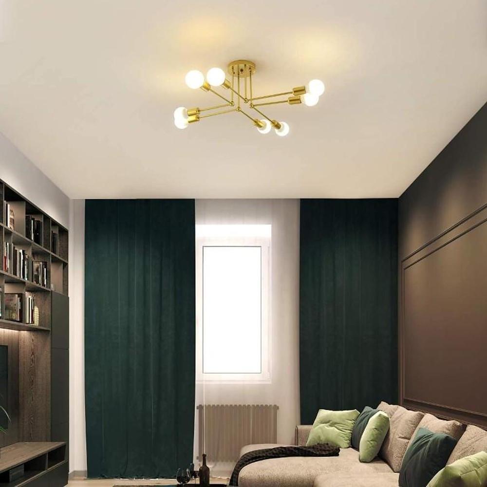 8-light LED Modern Sputnik Chandelier Ceiling Lights Pendent Lighting - Lamp Outdoor