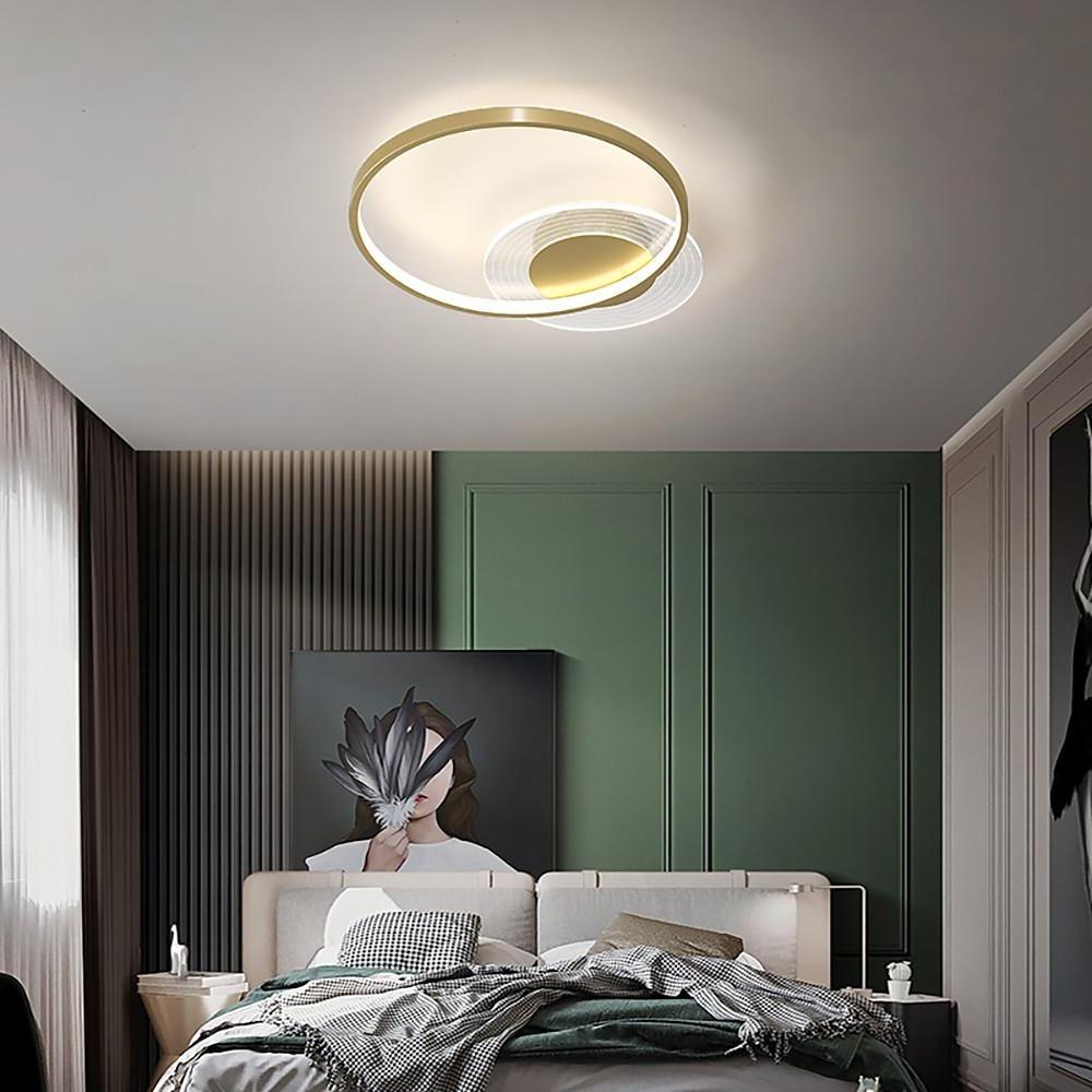 Circles LED Nordic Ceiling Lights Flush Mount Lighting Ceiling Lamp - Lamp Outdoor