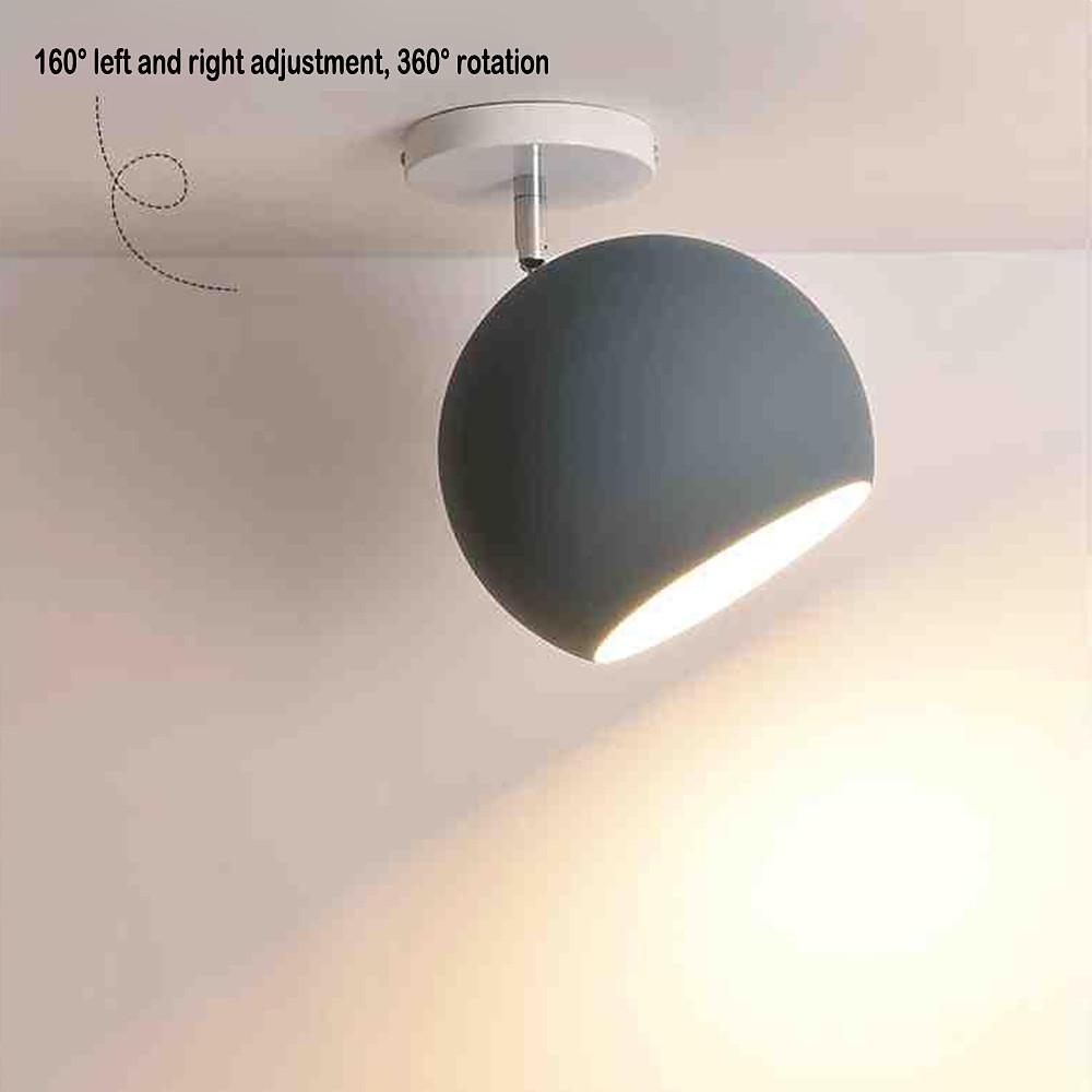 3 Overlapping Ovals LED Ceiling Light Flush Mount Metal Light - Lamp Outdoor