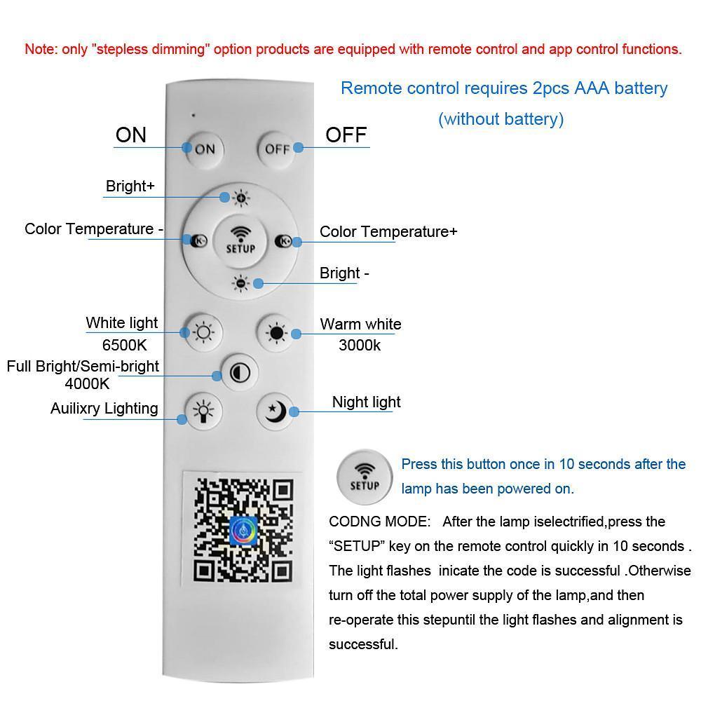 5 Square LED Modern Ceiling Lights Fixture Flush Mount Lighting Ceiling Lamp - Lamp Outdoor