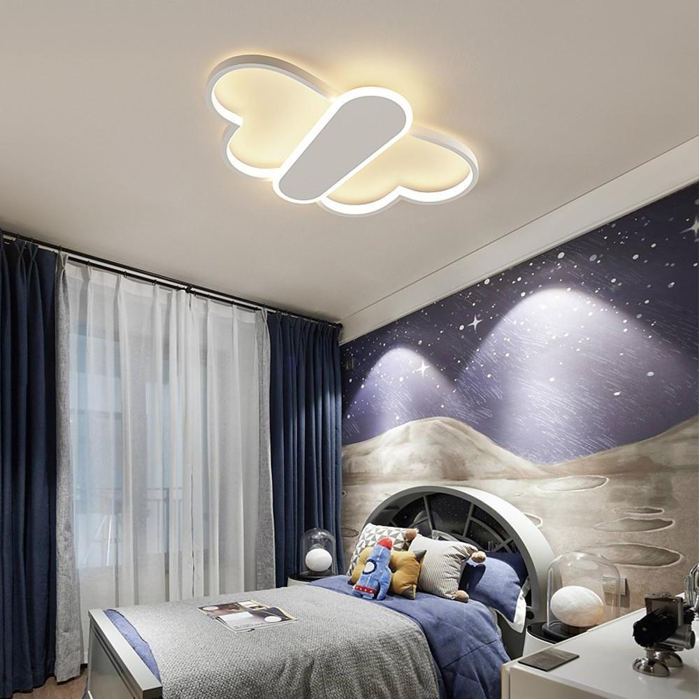 Cartoon Butterflies Shaped LED Dimmable with Remote Modern Ceiling Lights - Lamp Outdoor