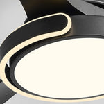 Remote Control Variable Frequency Dimming Integrated Ceiling Fan Light Supports Forward and Reverse - Lamp Outdoor