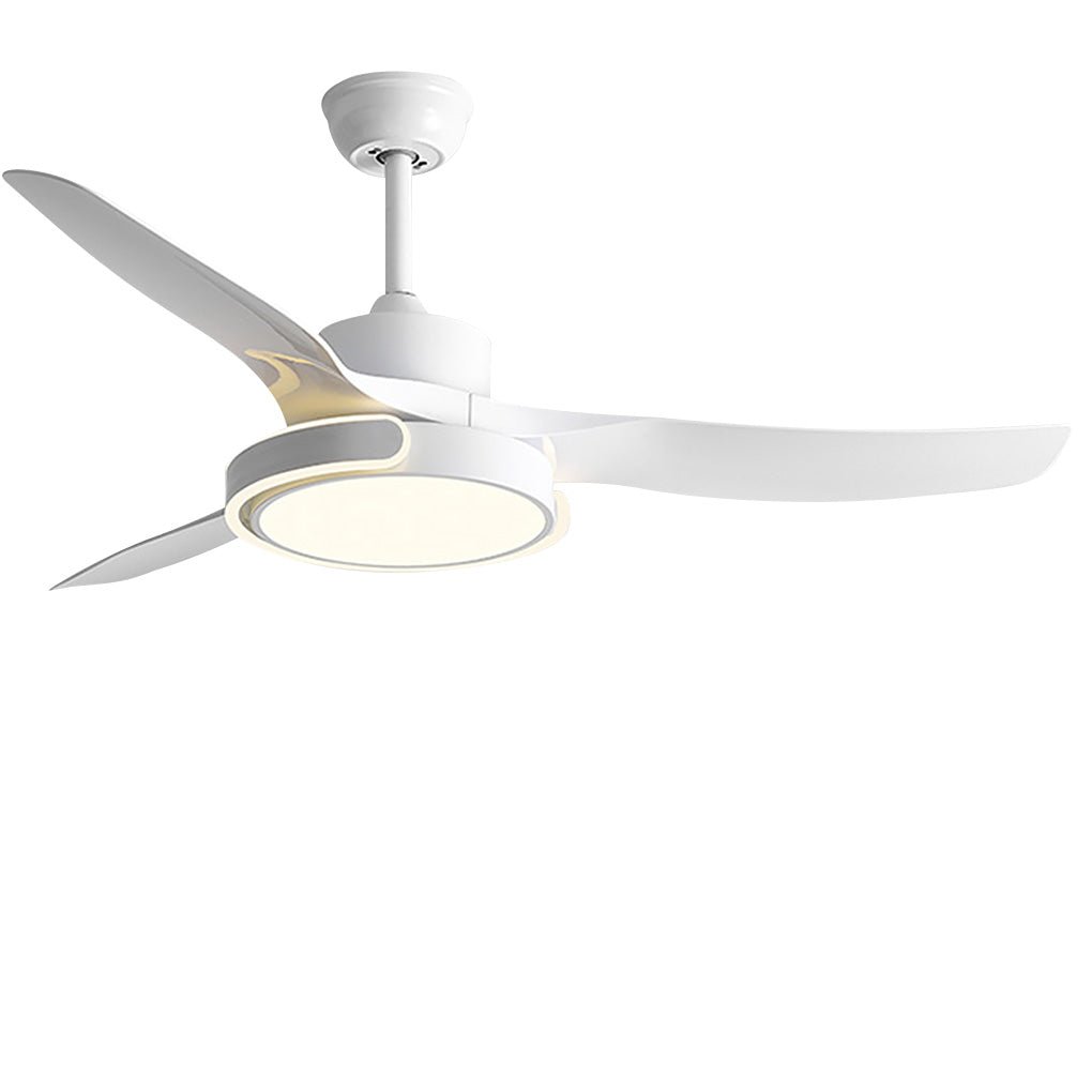 Remote Control Variable Frequency Dimming Integrated Ceiling Fan Light Supports Forward and Reverse - Lamp Outdoor