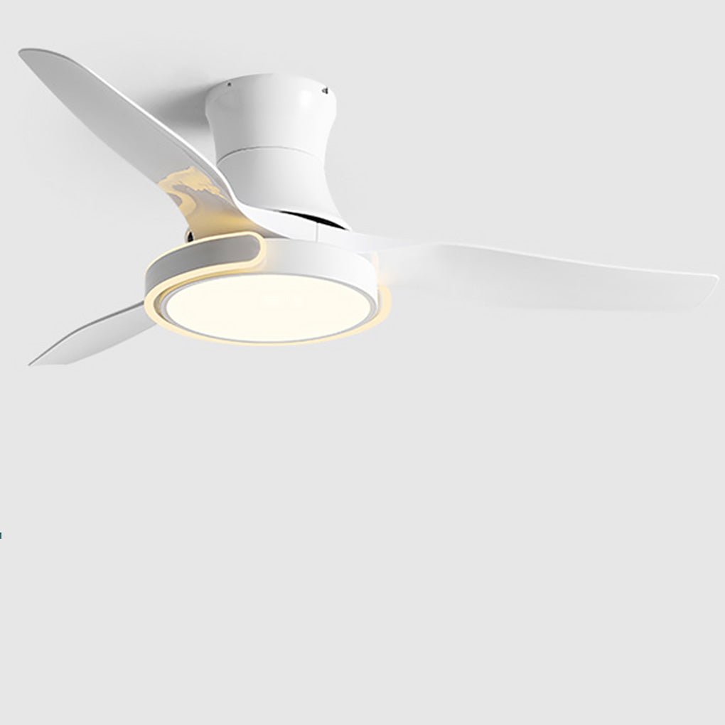 Remote Control Variable Frequency Dimming Integrated Ceiling Fan Light Supports Forward and Reverse - Lamp Outdoor