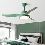 Remote Control Variable Frequency Dimming Integrated Ceiling Fan Light Supports Forward and Reverse - Lamp Outdoor