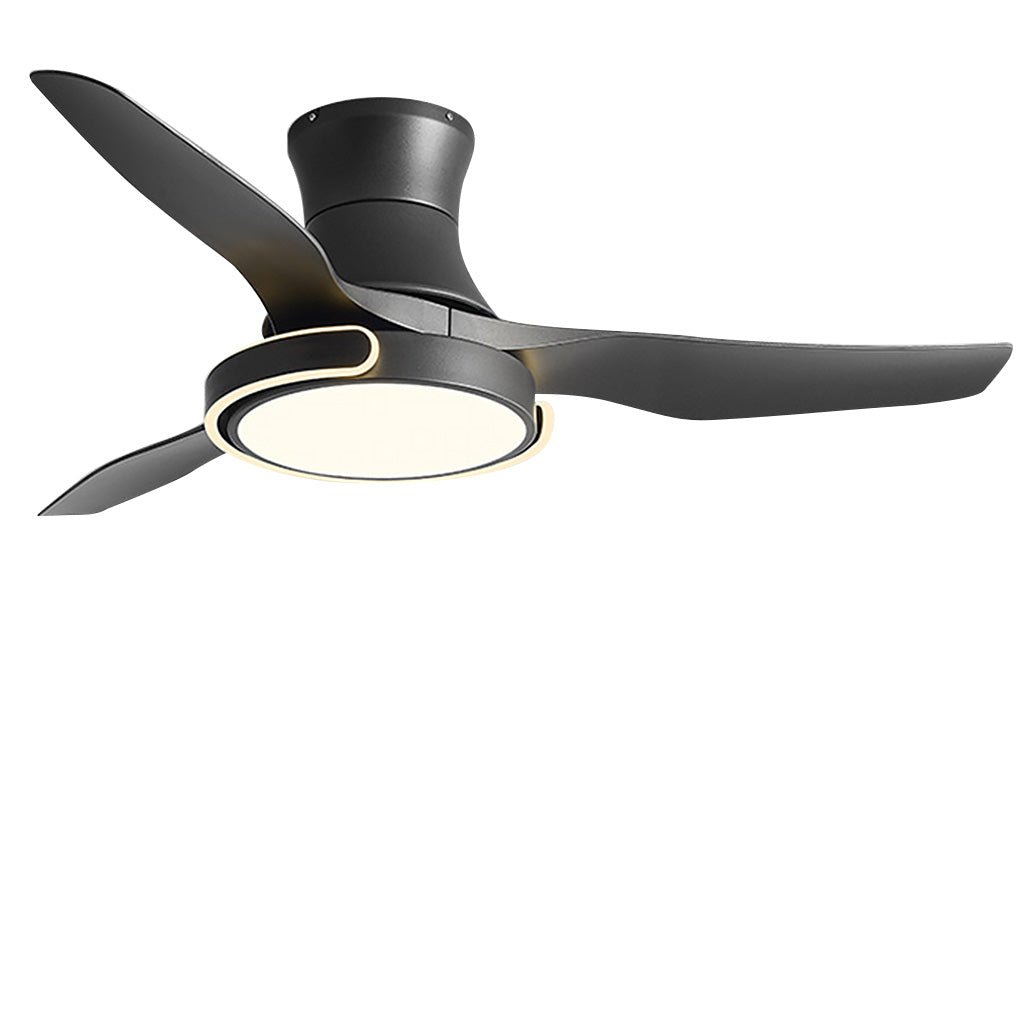 Remote Control Variable Frequency Dimming Integrated Ceiling Fan Light Supports Forward and Reverse - Lamp Outdoor