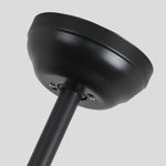 Retro Industrial Style Unique Iron Ceiling Fan Light with Remote Control - Lamp Outdoor