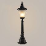 Vintage High Pole Garden Light Elegant Retro Outdoor Post Lighting - Lamp Outdoor