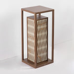 Classic Asian Courtyard Rectangular LED Outdoor Light