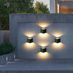 Square Waterproof up and down Lighting LED Modern Outdoor Wall Lights - Lamp Outdoor