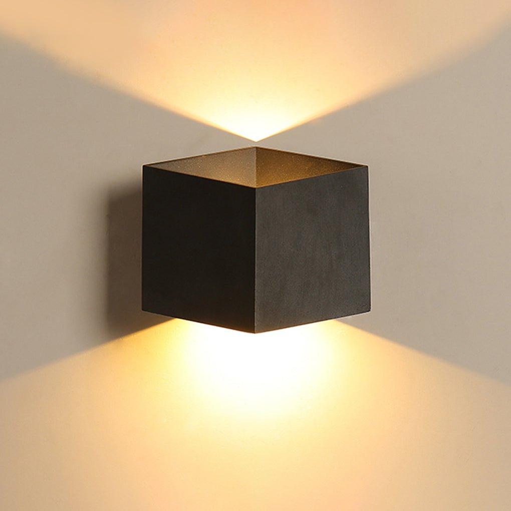 Square Waterproof up and down Lighting LED Modern Outdoor Wall Lights - Lamp Outdoor