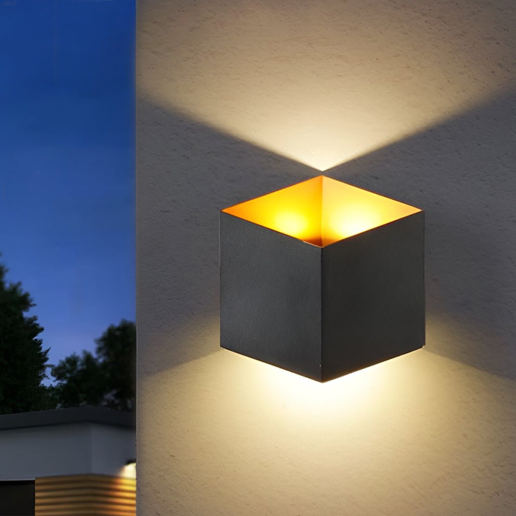 Square Waterproof up and down Lighting LED Modern Outdoor Wall Lights - Lamp Outdoor