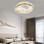 Ring Round Three Step Dimming Creative Modern LED Ceiling Light Fixture - Lamp Outdoor
