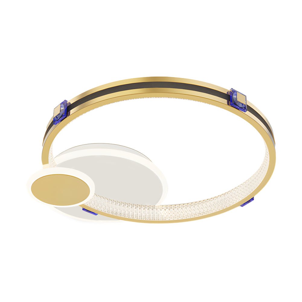 Ring Round Three Step Dimming Creative Modern LED Ceiling Light Fixture - Lamp Outdoor