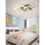 Squares Artistic Dimmable LED Modern Ceiling Lights Flush Mount Lighting - Lamp Outdoor