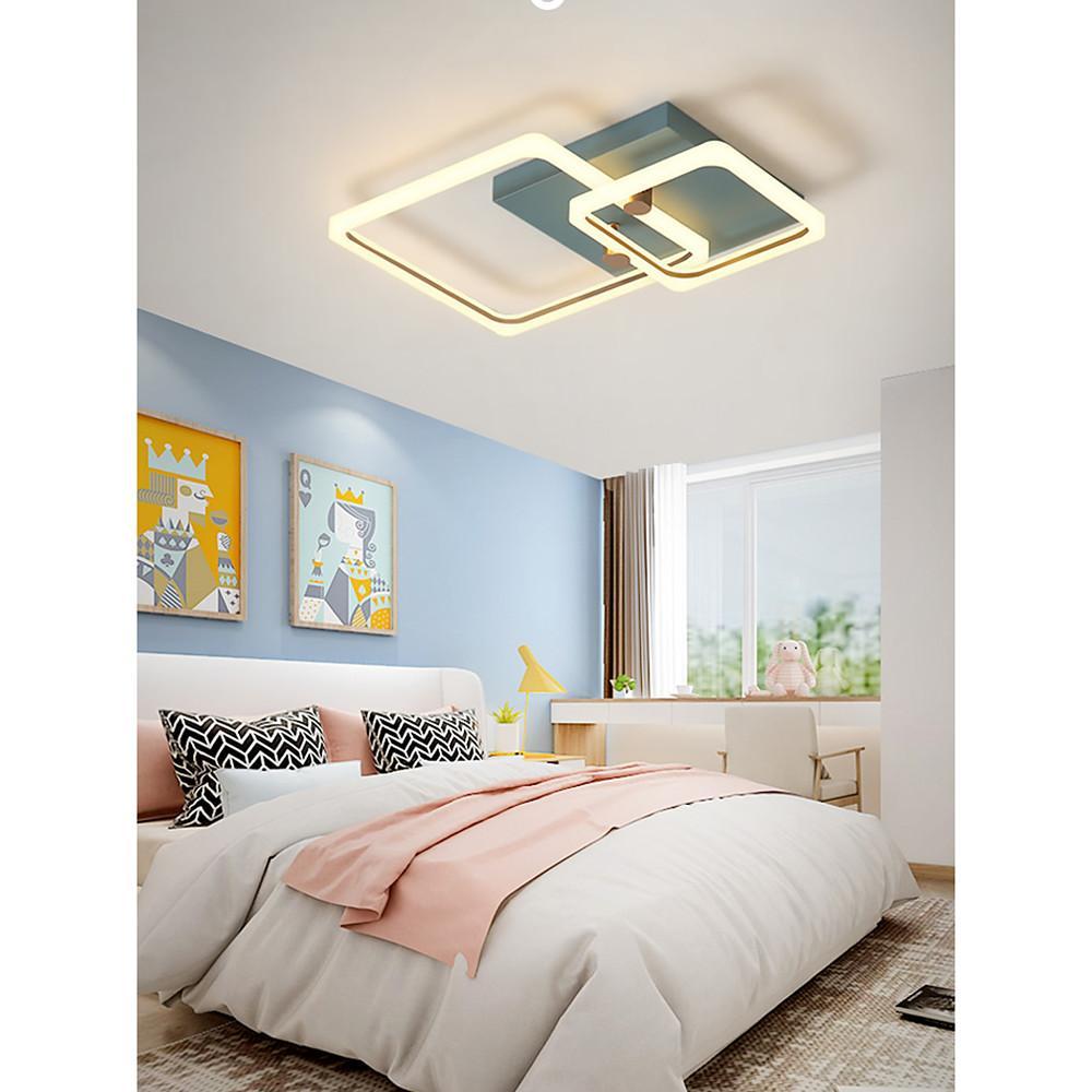 Squares Artistic Dimmable LED Modern Ceiling Lights Flush Mount Lighting - Lamp Outdoor