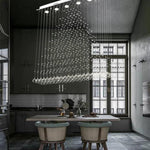 Crystal 5W LED Modern Flush Mount Lighting Chandelier Pendant Light - Lamp Outdoor