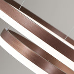 Circle Aluminum Large Chandeliers for High Ceilings Living Room Ceiling Lights - Lamp Outdoor