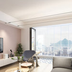 Rotatable Skyline Linear LED Lights Slim Steel Line Ceiling Light - Lamp Outdoor