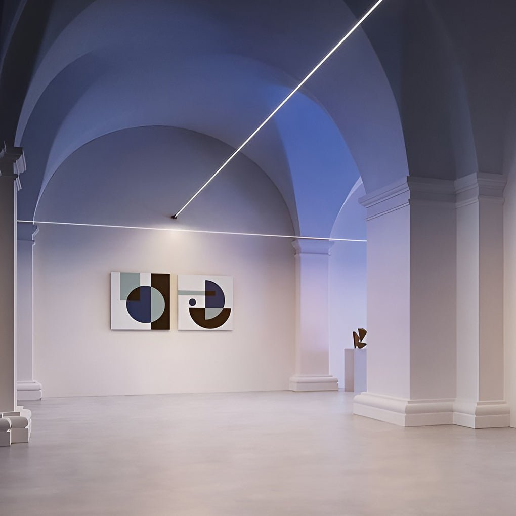 Rotatable Skyline Linear LED Lights Slim Steel Line Ceiling Light - Lamp Outdoor