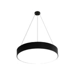 Round Pendant LED Office Lighting Modern Suspended Luminaires for Workspace - Lamp Outdoor